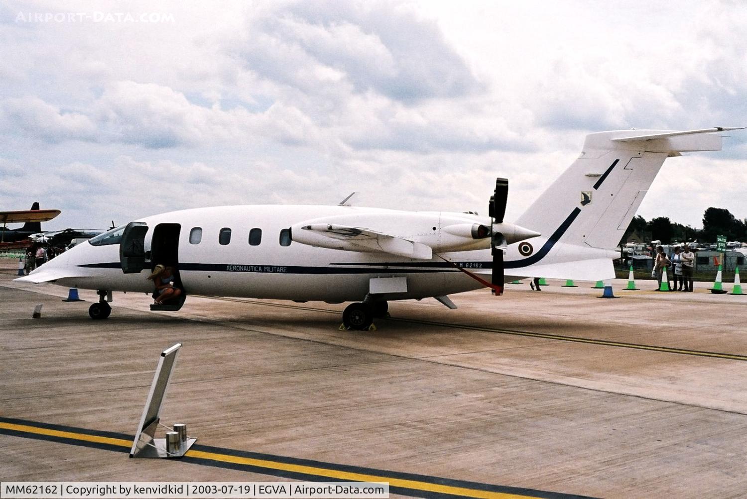 MM62162, Piaggio P-180AM Avanti C/N 1028, Italian Air Force at RIAT.