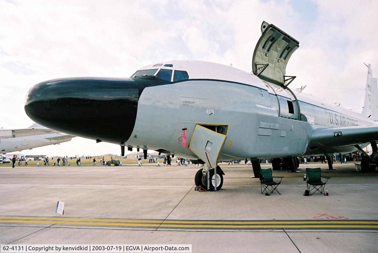 62-4131, 1962 Boeing RC-135W Rivet Joint C/N 18471, US Air Force at RIAT.