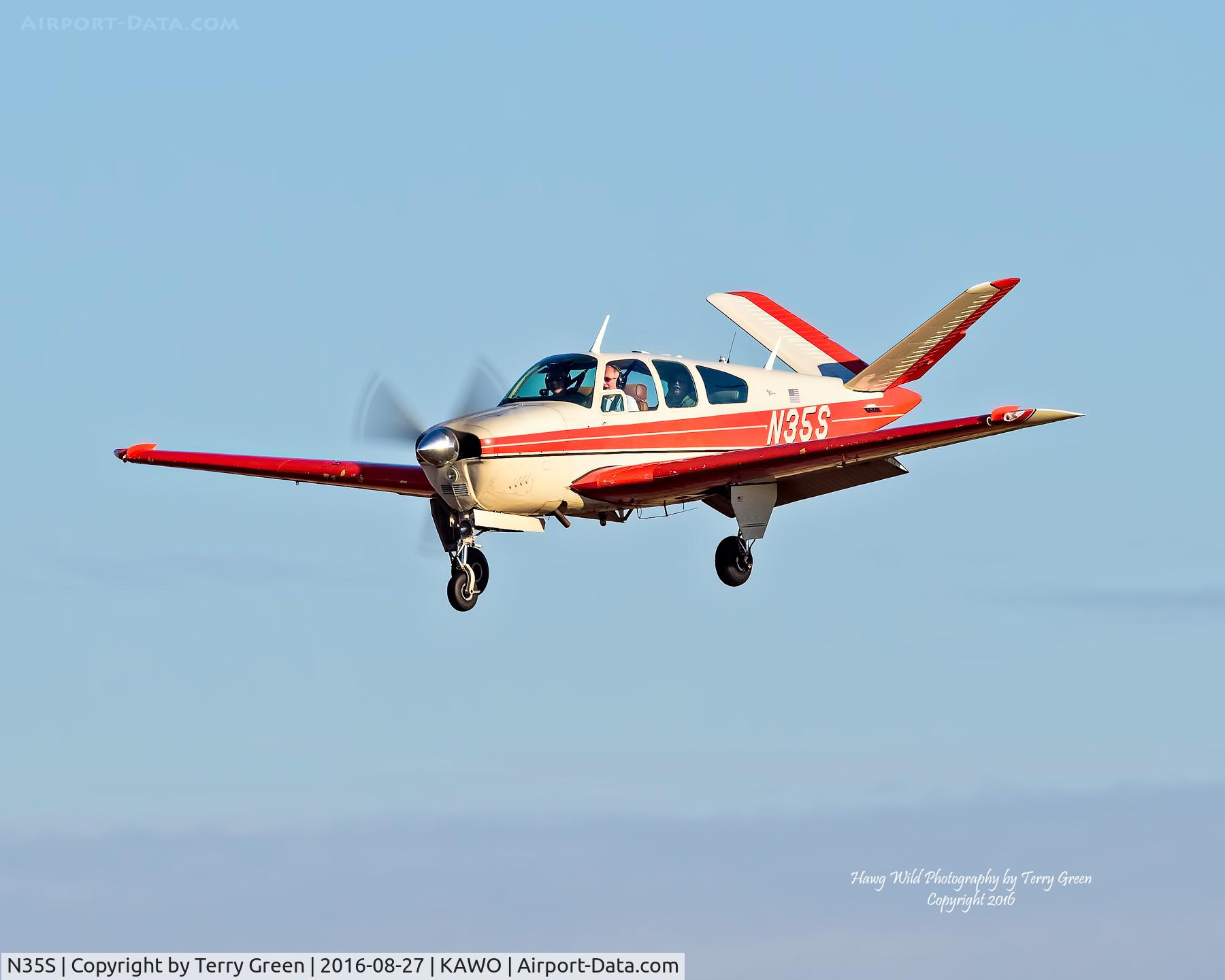 N35S, 1964 Beech S35 Bonanza C/N D-7481, KAWO
