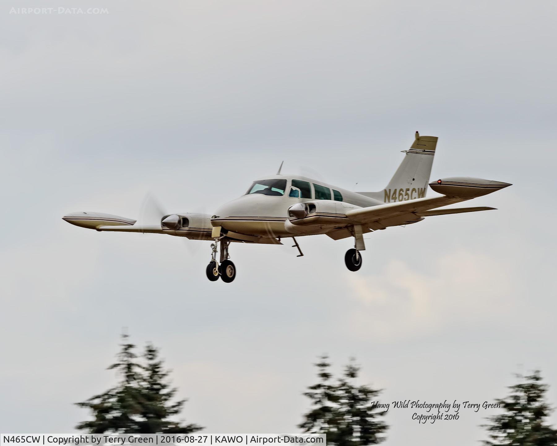 N465CW, 1963 Cessna 310H C/N 310H0134, KAWO