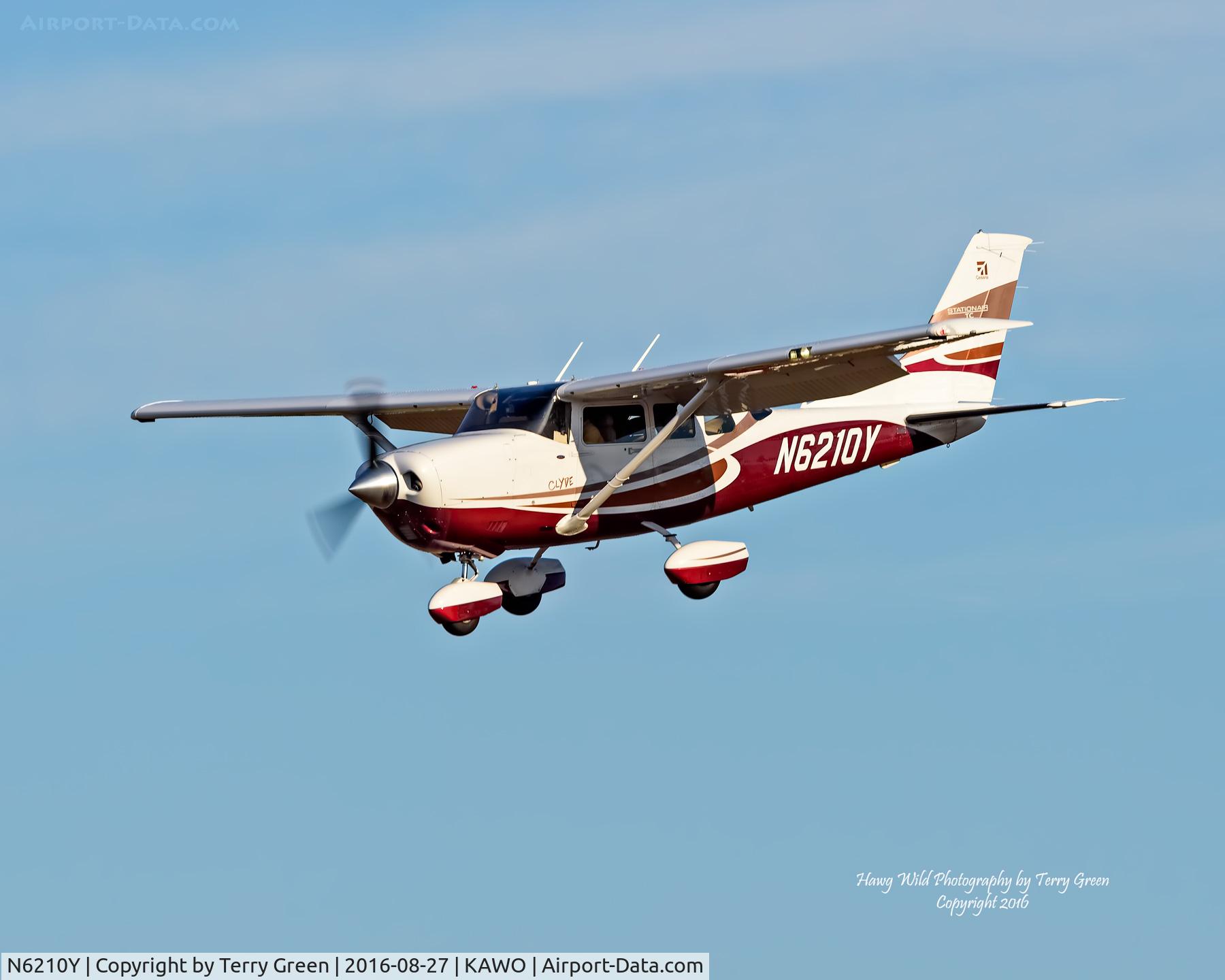 N6210Y, 2008 Cessna T206H Turbo Stationair C/N T20608890, KAWO