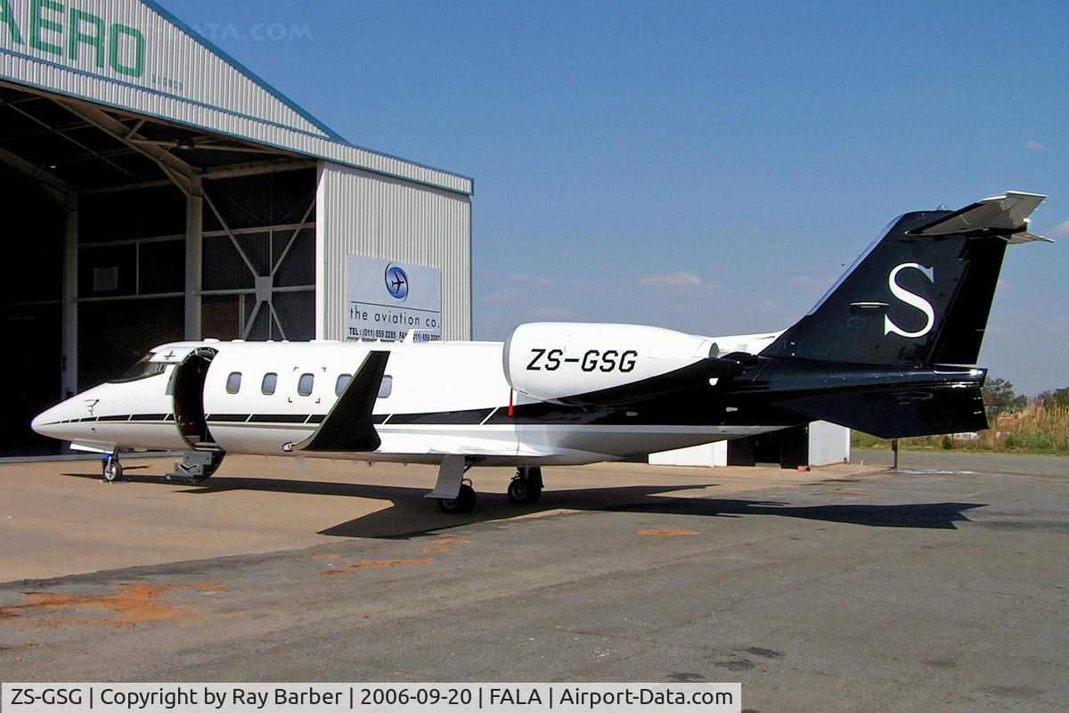 ZS-GSG, 2006 Learjet 60 C/N 60-301, Learjet 60 [60-301] Lanseria~ZS 20/09/2006
