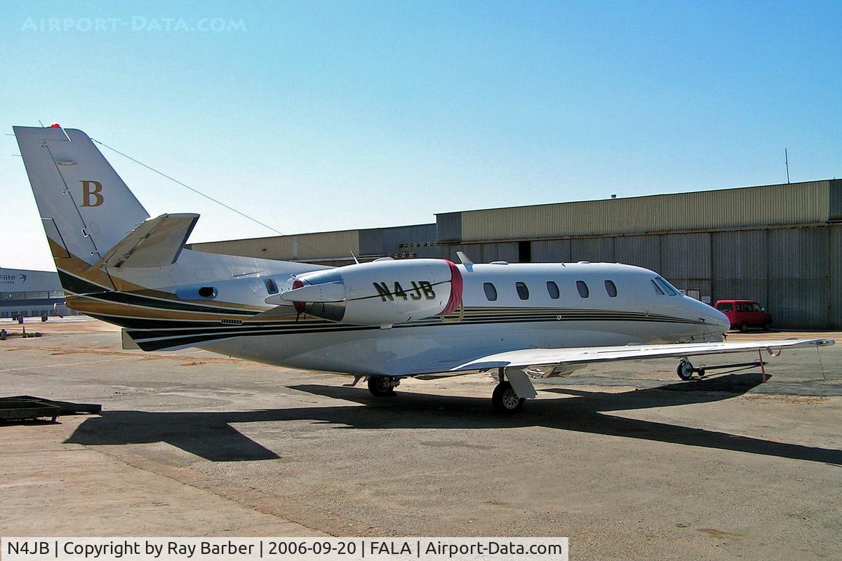 N4JB, 2000 Cessna 560XL C/N 560-5125, Cessna Citation Excel [560-5125] Lanseria~ZS 20/09/2006
