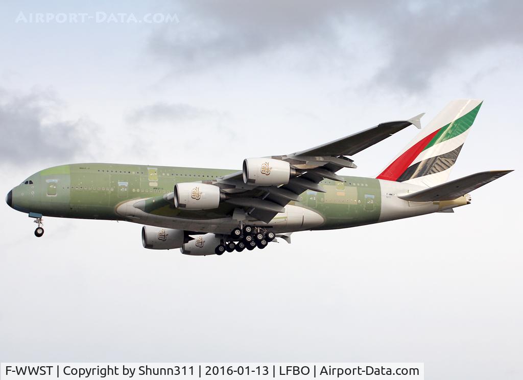 F-WWST, 2015 Airbus A380-861 C/N 210, C/n 210 - For Emirates as A6-EOZ