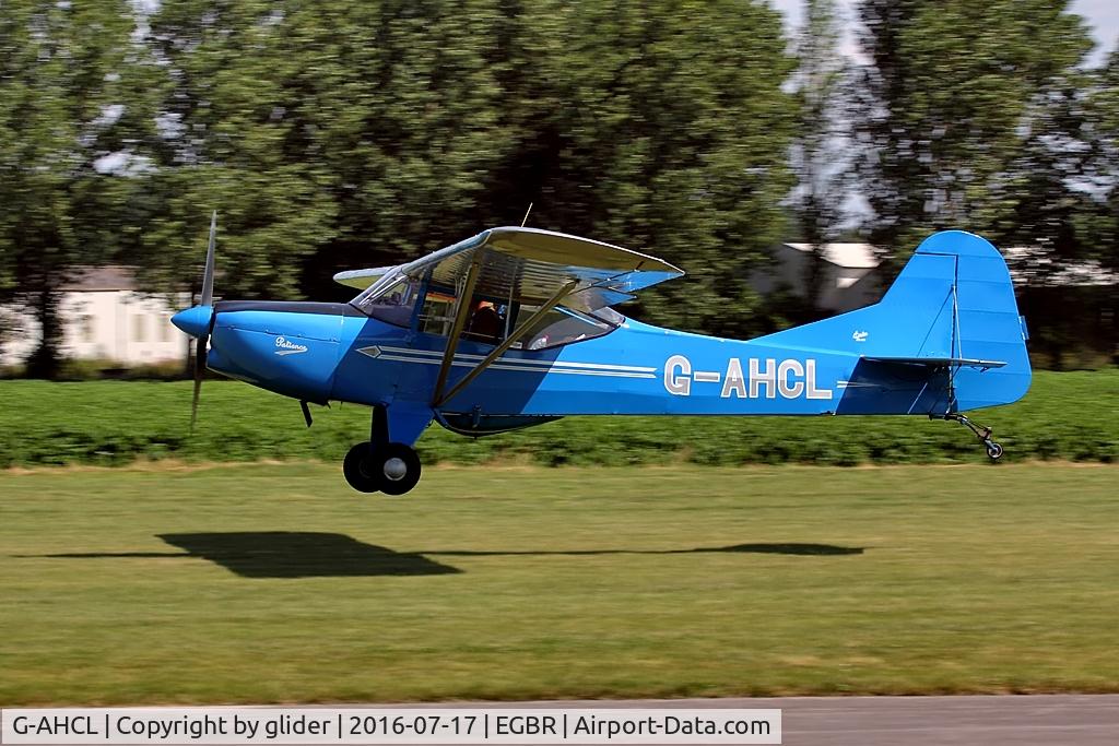 G-AHCL, 1946 Auster J-1N Alpha C/N 1977, Landing rwy 29