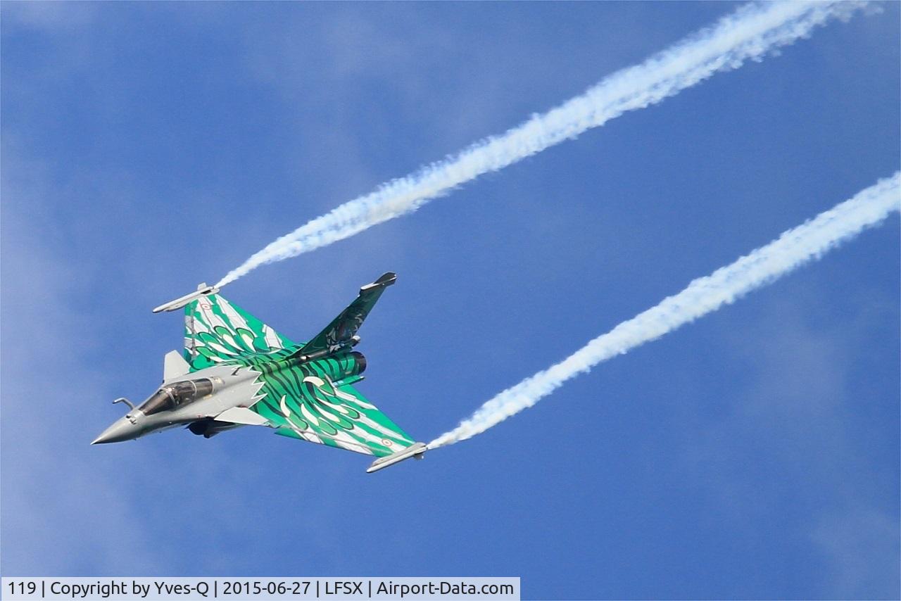119, 2010 Dassault Rafale C C/N 119, Dassault Rafale C (113-IX), On display, Luxeuil-St Sauveur Air Base 116 (LFSX) Open day 2015