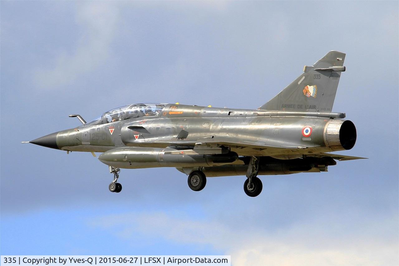 335, Dassault Mirage 2000N C/N 261, Dassault Mirage 2000N (125-CI), On final rwy 29, Luxeuil-St Sauveur Air Base 116 (LFSX) Open day 2015