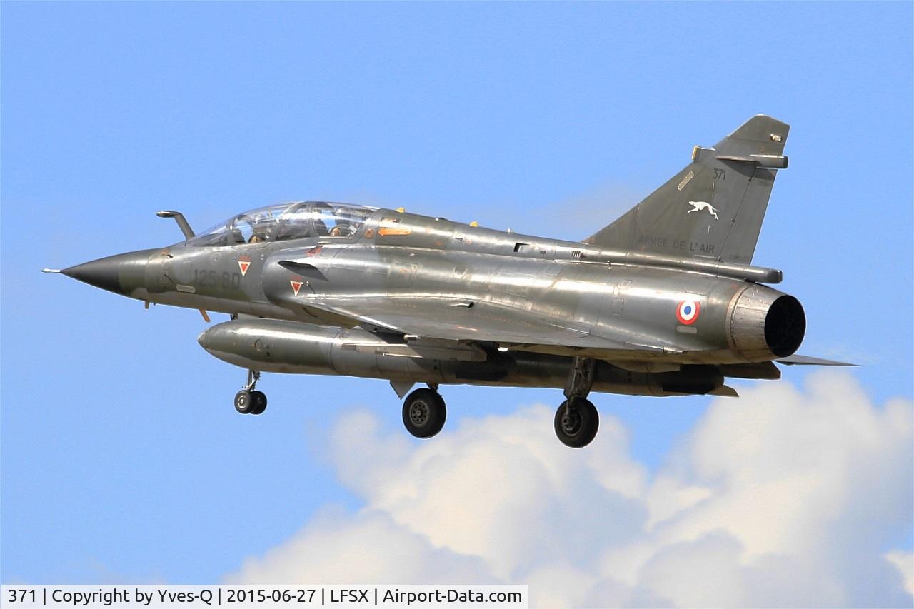 371, Dassault Mirage 2000N C/N 378, Dassault Mirage 2000N (125-BD), On final rwy 29, Luxeuil-St Sauveur Air Base 116 (LFSX) Open day 2015