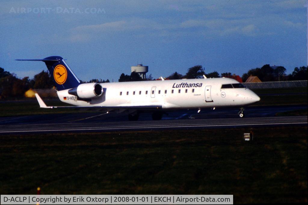 D-ACLP, Canadair CRJ-100LR (CL-600-2B19) C/N 7064, D-ACLP in CPH OCT95