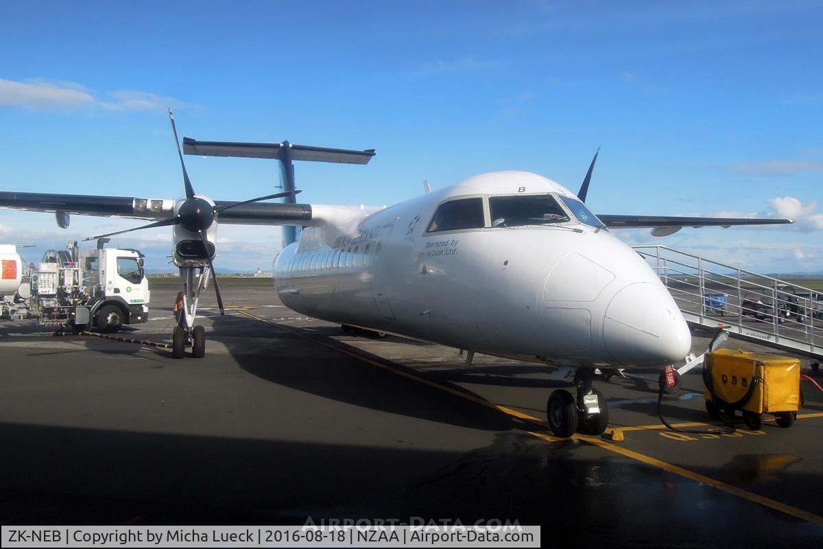ZK-NEB, 2005 De Havilland Canada DHC-8-311 Dash 8 C/N 615, At Auckland