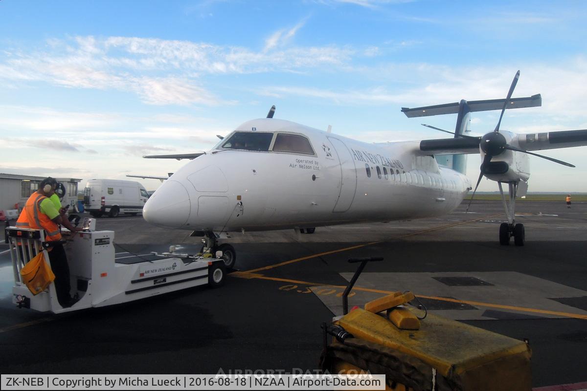 ZK-NEB, 2005 De Havilland Canada DHC-8-311 Dash 8 C/N 615, At Auckland