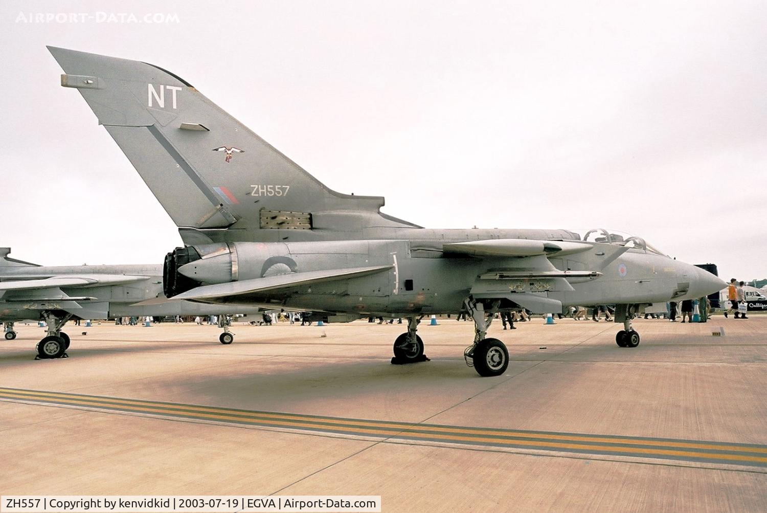 ZH557, 1993 Panavia Tornado F.3 C/N 927/AT049/3468, Royal Air Force at RIAT.