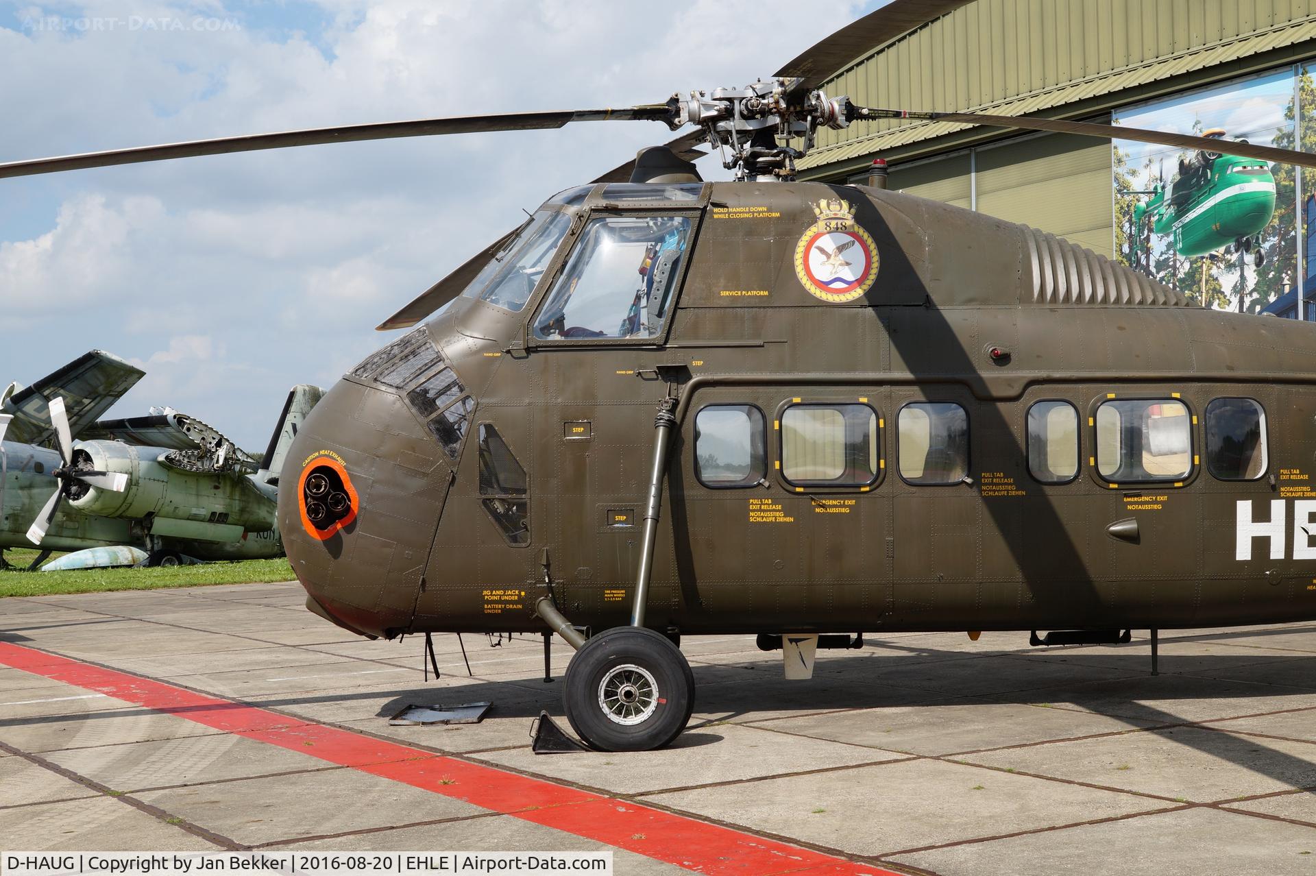 D-HAUG, Sikorsky S-58C C/N 58-0836, Lelystad Airport Aviodrome