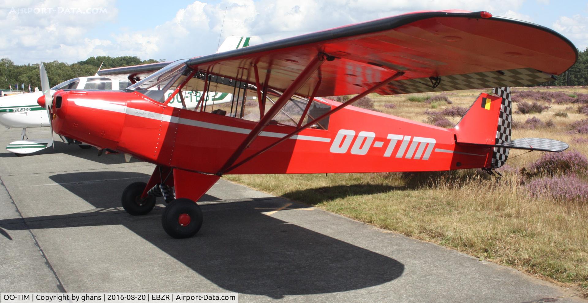 OO-TIM, 1954 Piper L-18C Super Cub C/N 18-3424, Fly-In 2016