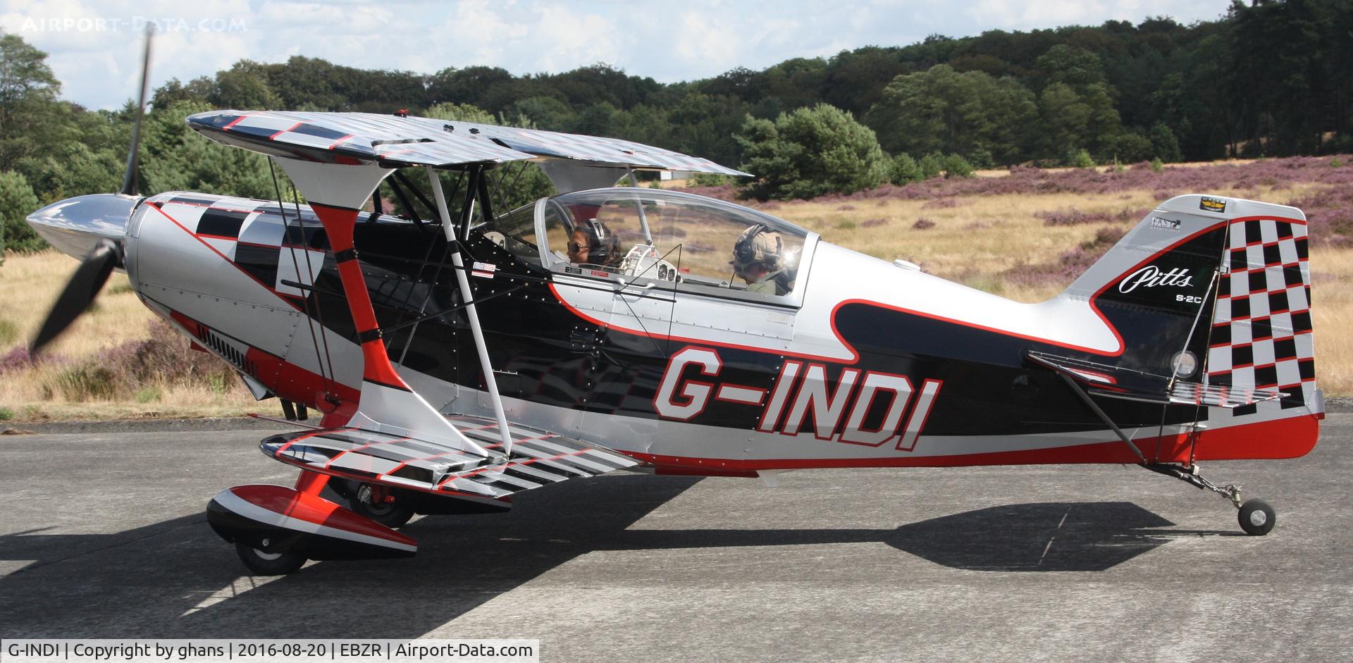 G-INDI, 2008 Aviat Pitts S-2C Special C/N 6084, Fly-In 2016