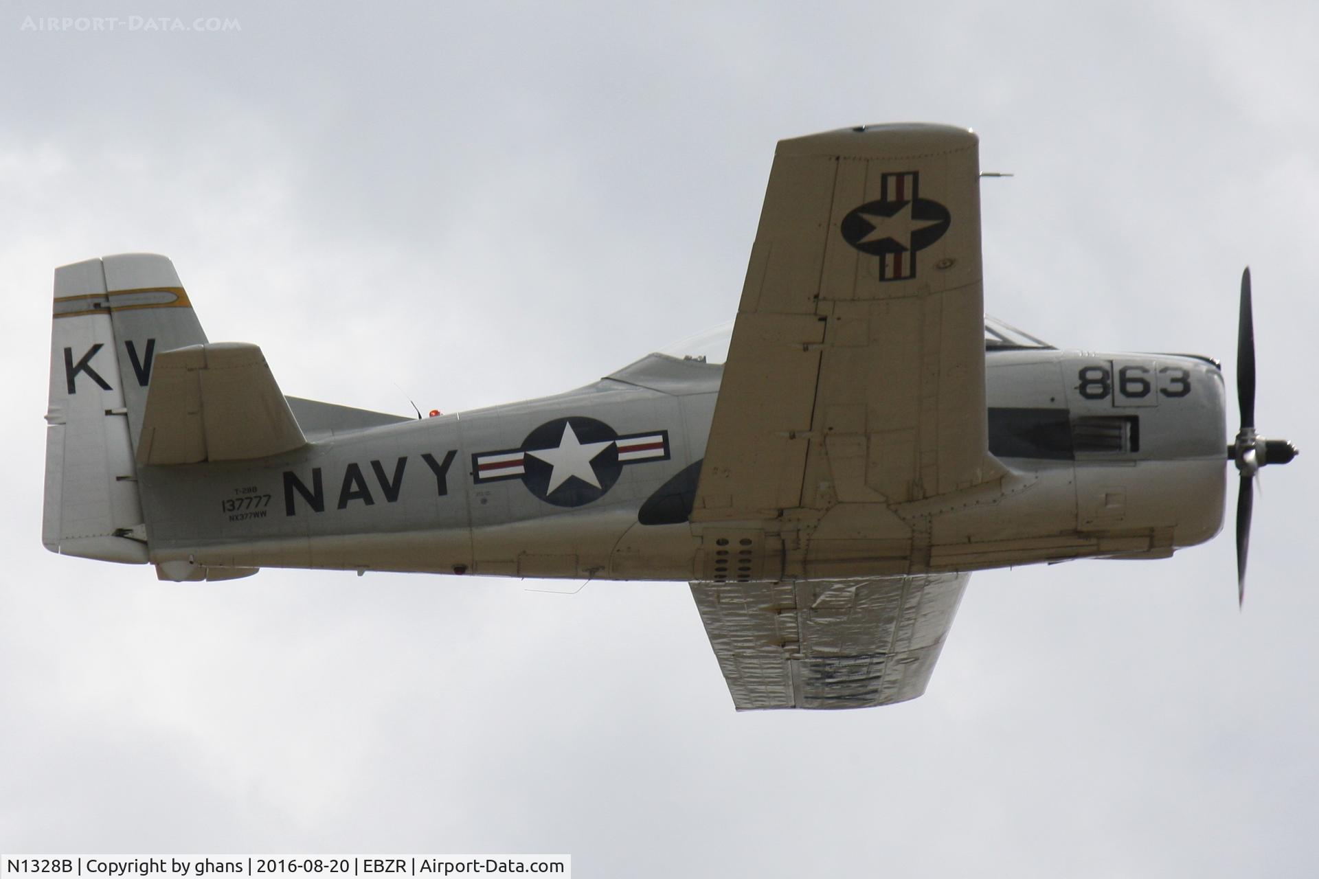 N1328B, 1955 North American T-28B Trojan C/N 200-425, Fly-In 2016