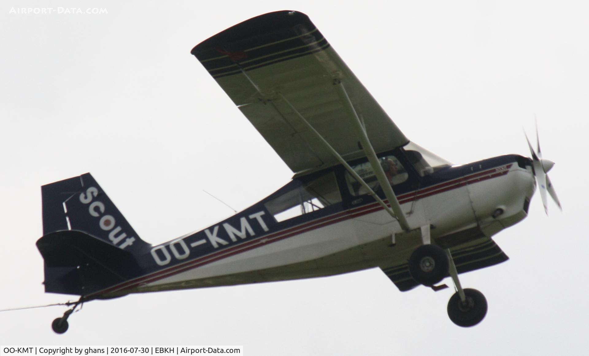 OO-KMT, 1997 American Champion 8GCBC Scout Scout C/N 383-97, Fly-In 2016
