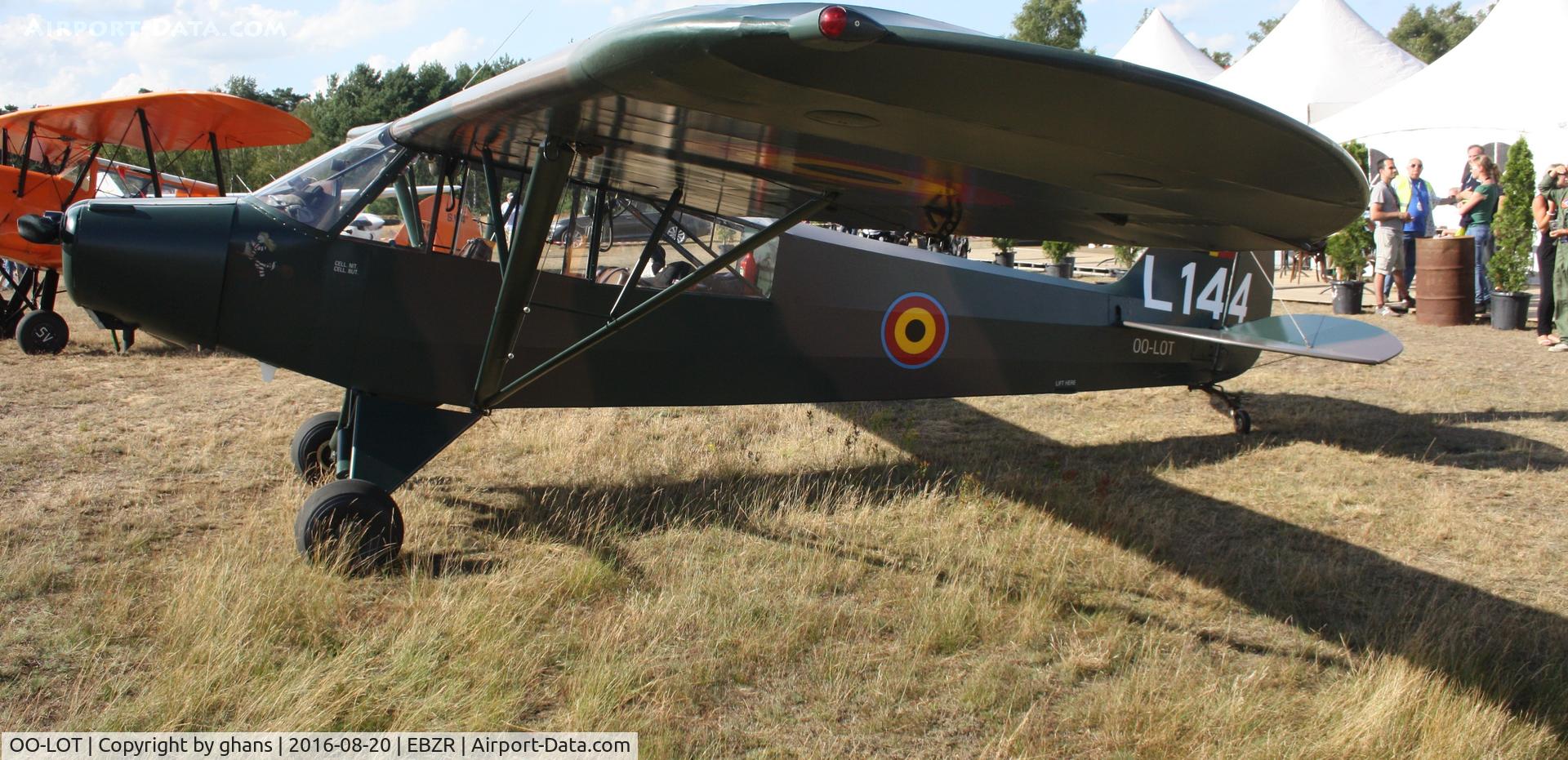 OO-LOT, 1953 Piper L-18C Super Cub (PA-18-95) C/N 18-3218, Fly-In 2016