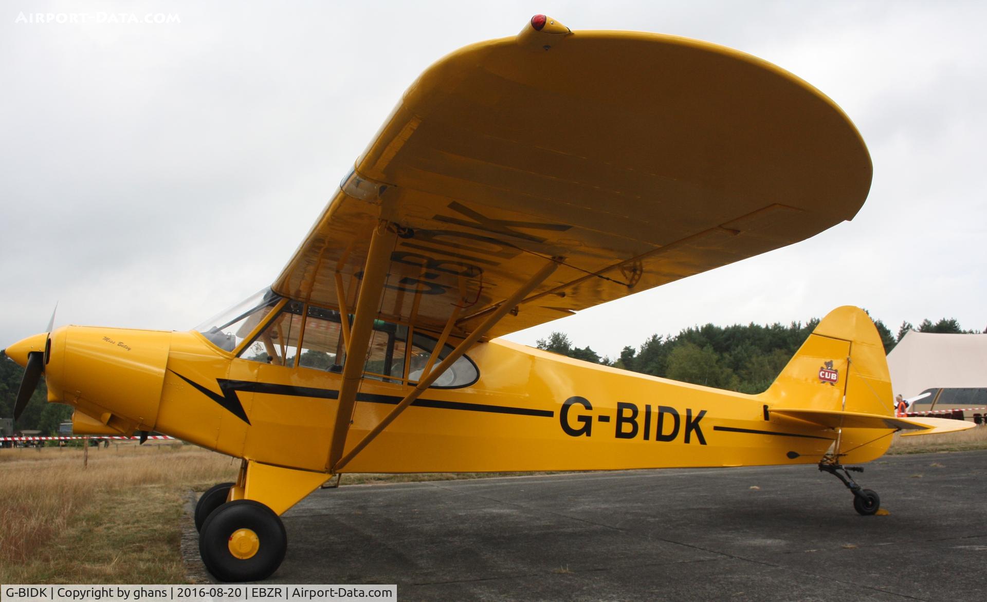 G-BIDK, 1958 Piper PA-18-150 Super Cub C/N 18-6591, Fly-In 2016