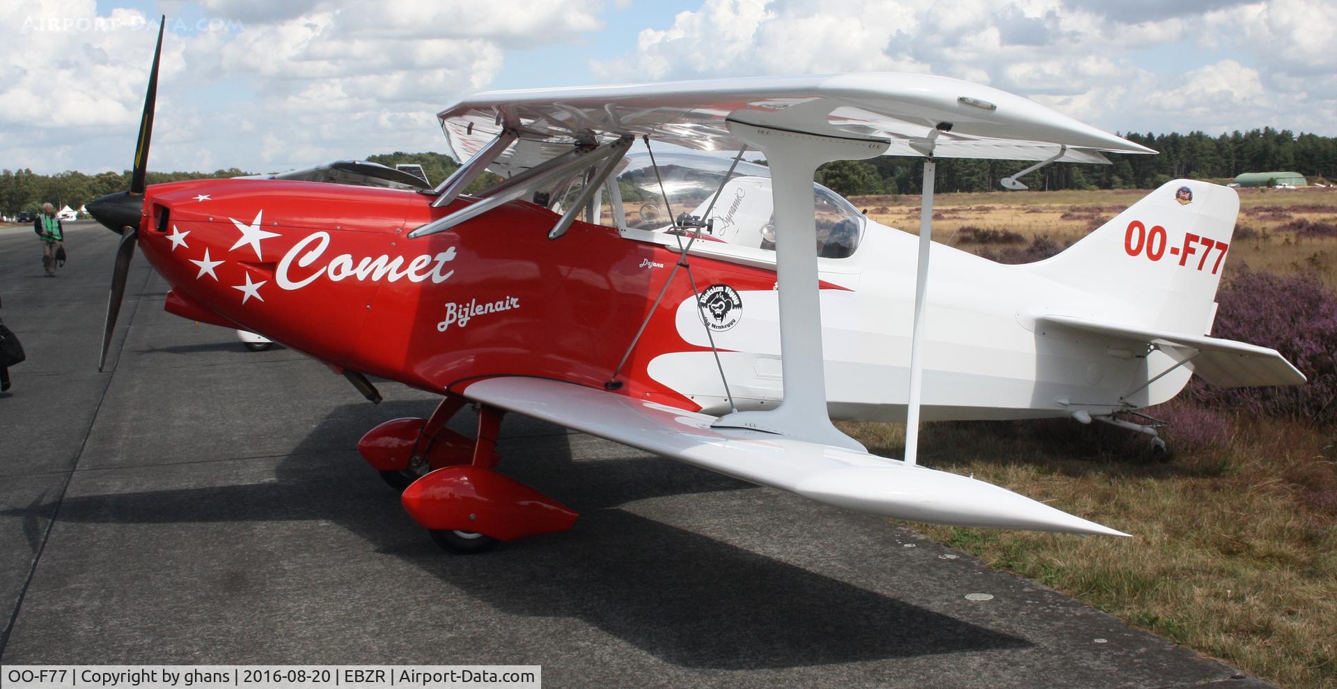 OO-F77, 2001 B & F Funk FK-12 Comet C/N 012-041, Fly-In 2016