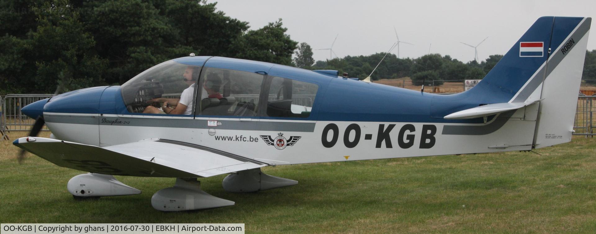 OO-KGB, Robin DR-400-120 Dauphin 2+2 C/N 1797, Fly-In 2016