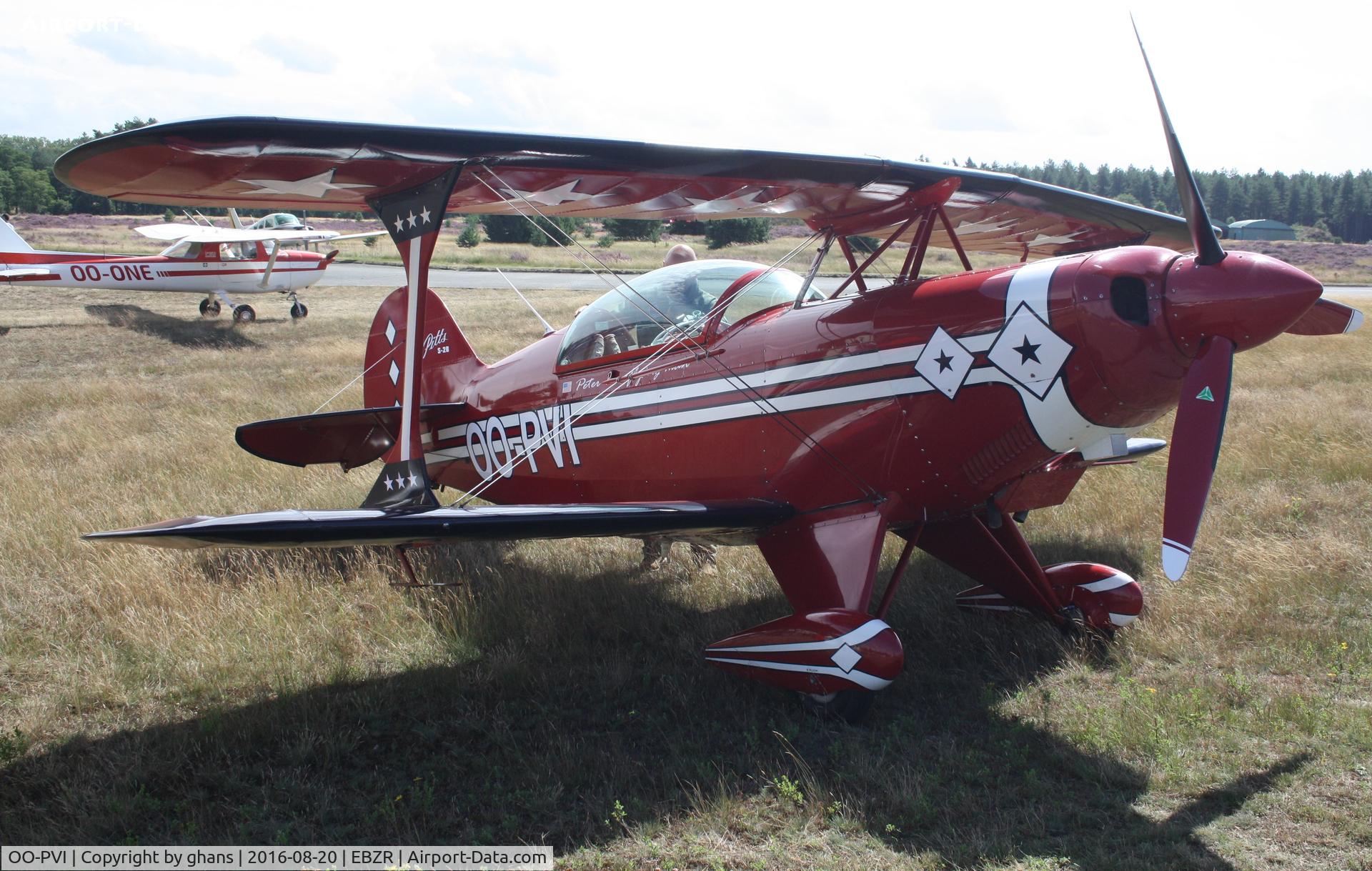 OO-PVI, 1988 Pitts S-2B Special C/N 5144, Fly-In 2016