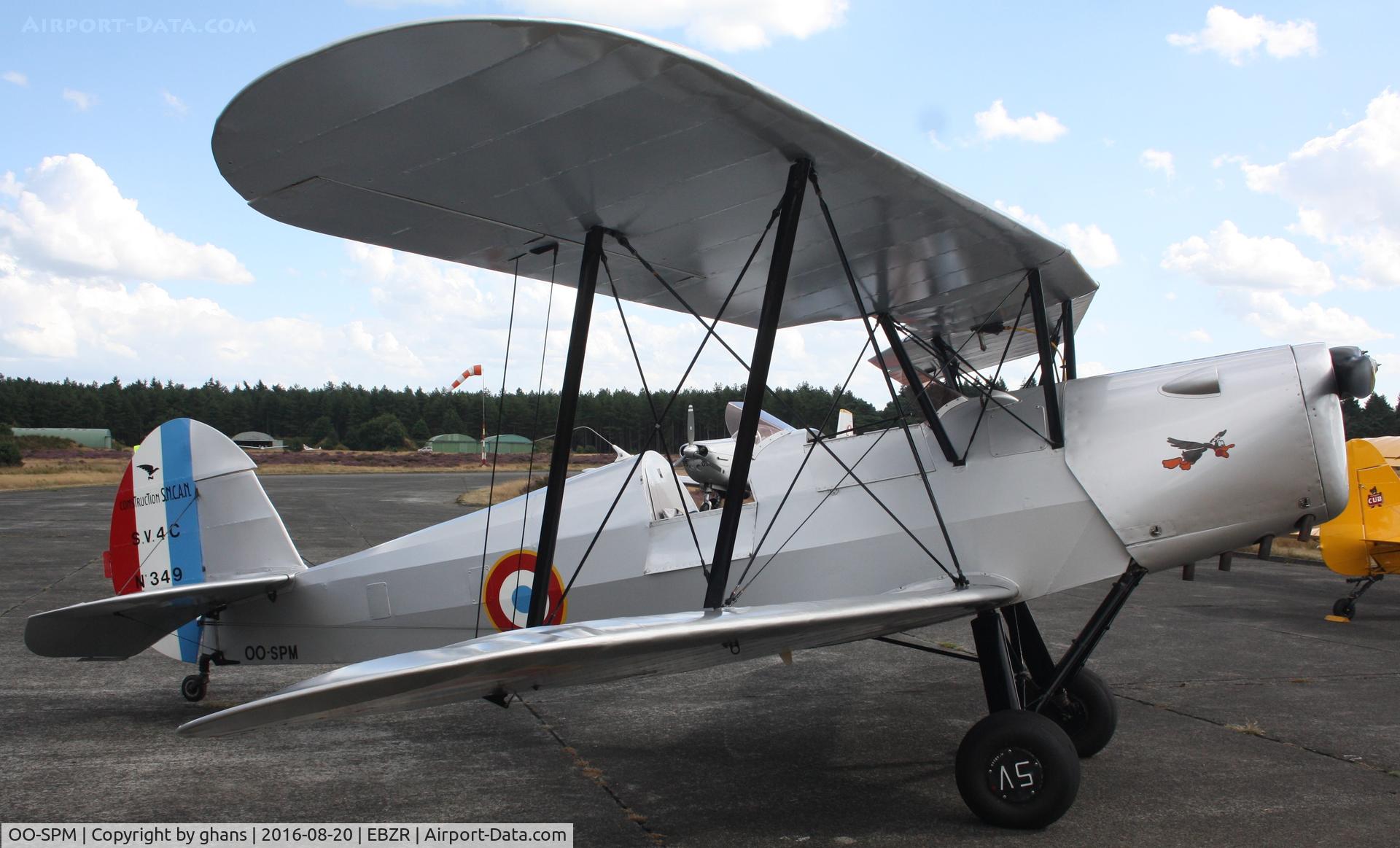 OO-SPM, Stampe-Vertongen SV-4C C/N 349, Fly-in 2016