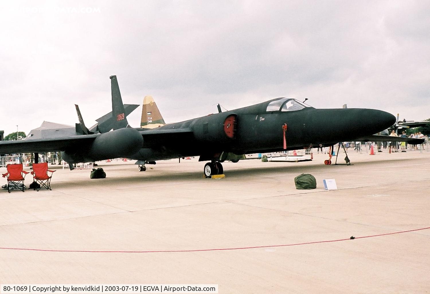 80-1069, 1980 Lockheed U-2S C/N 069, US Air Force at RIAT.