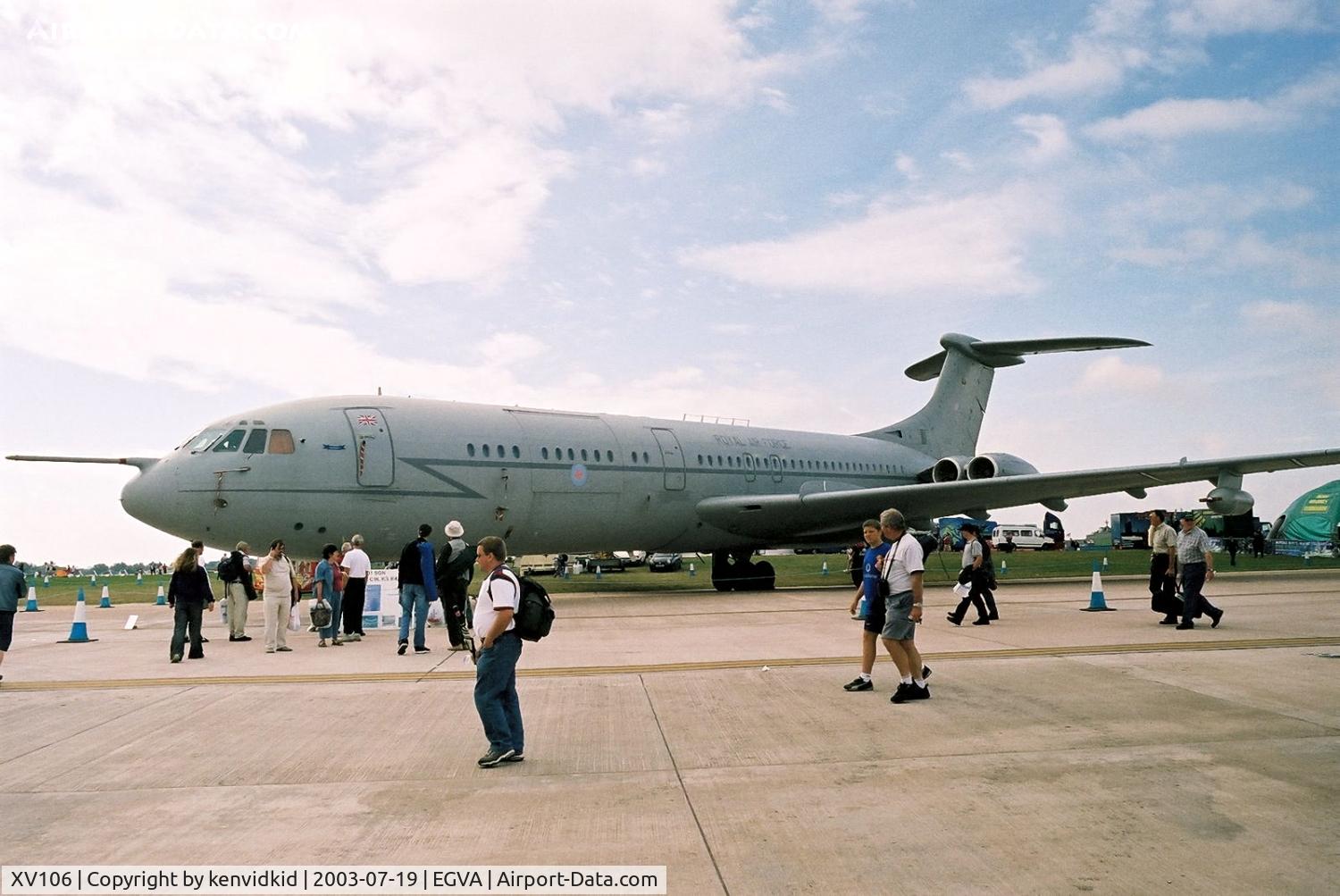 XV106, 1967 Vickers VC10 C.1K C/N 836, Royal Air Force at RIAT.