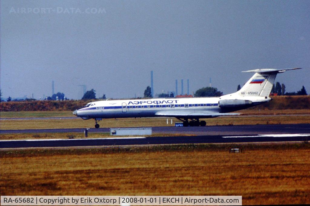 RA-65682, 1979 Tupolev Tu-134A C/N 62120, RA-65682 in CPH AUG95