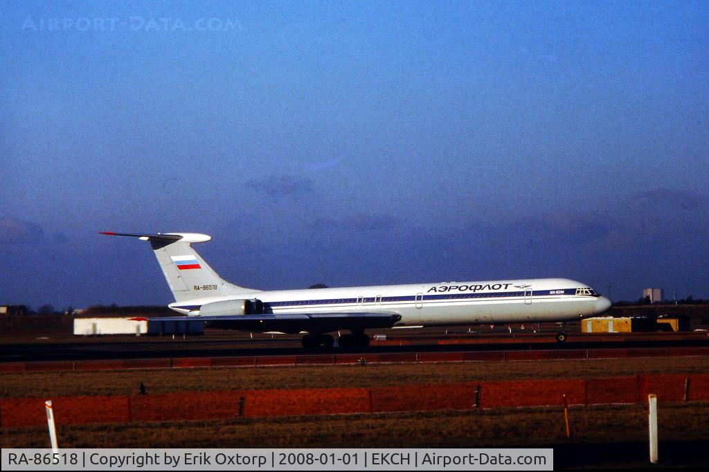RA-86518, 1981 Ilyushin Il-62M C/N 3139956, RA-86518 in CPH JAN96