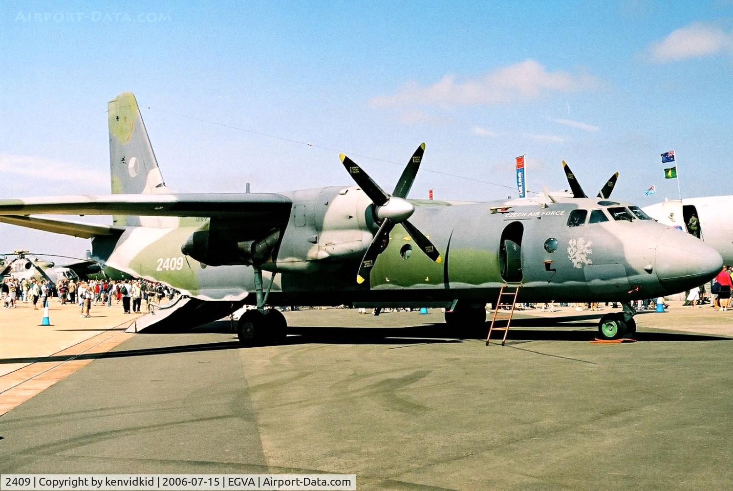 2409, Antonov An-26 C/N 27312409, Czech Air Force at RIAT.