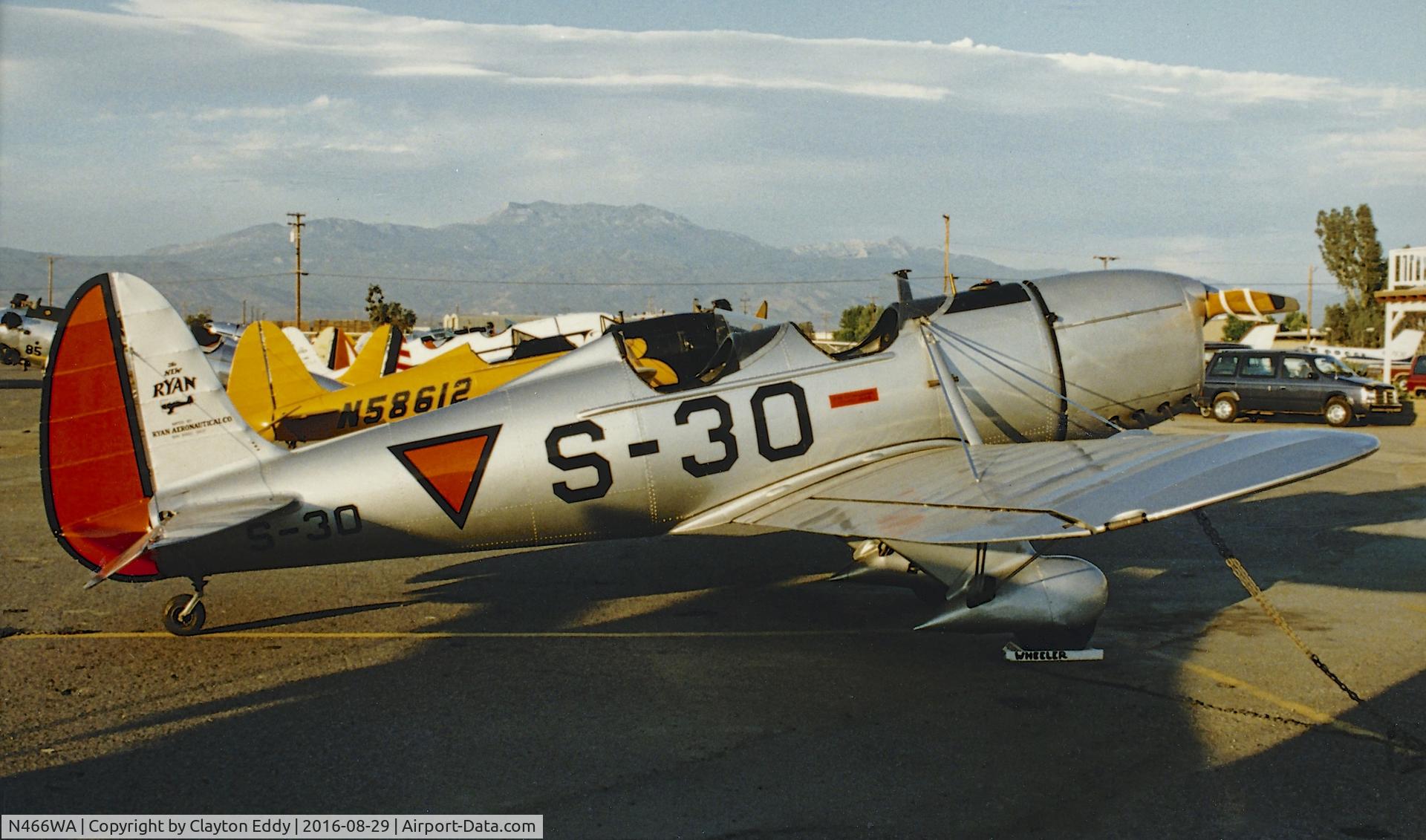 N466WA, 1940 Ryan STM-S2 C/N 466, N466WA