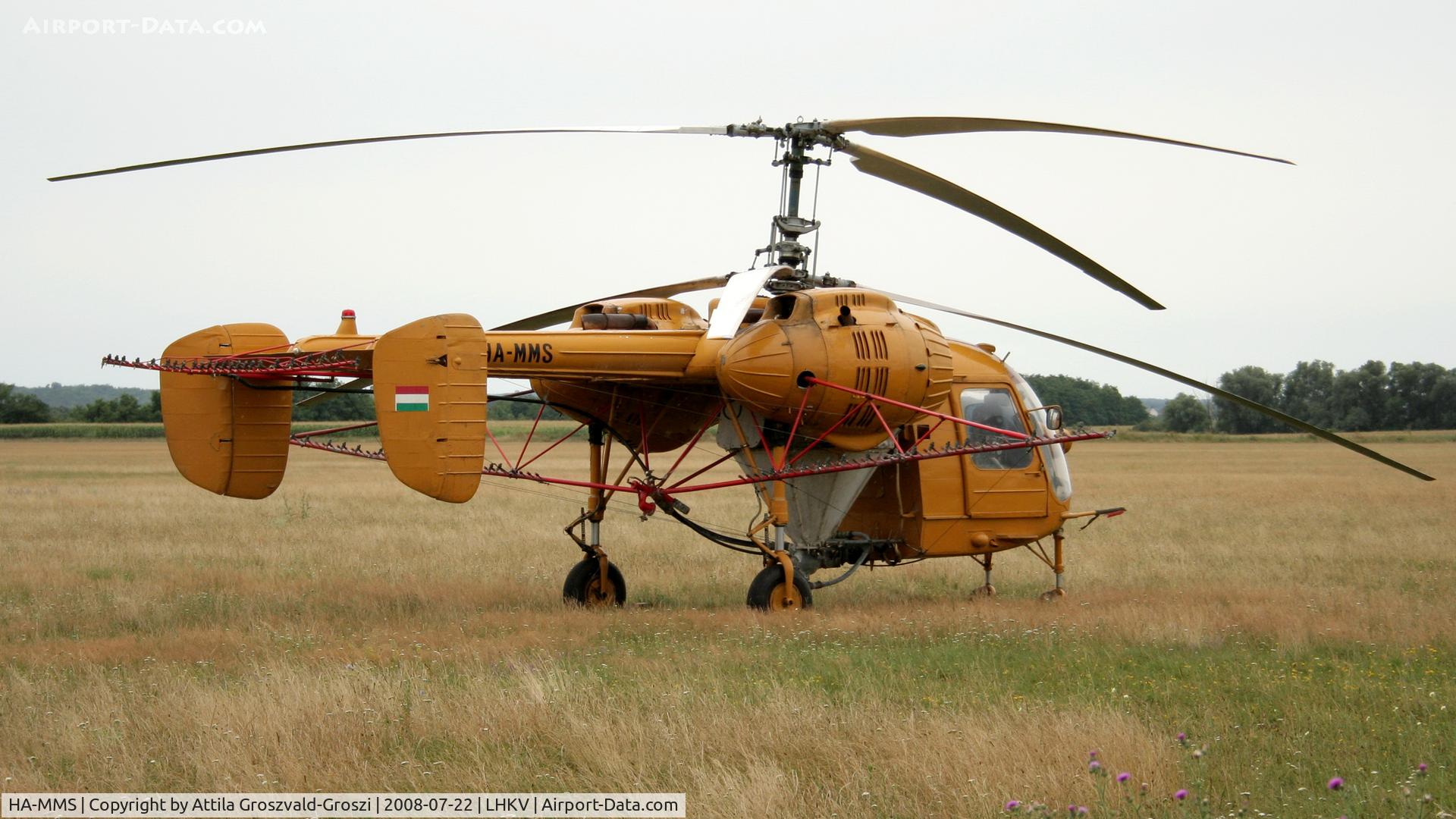 HA-MMS, 1973 Kamov Ka-26 Hoodlum C/N 7303307, Kaposújlak Airport, Hungary
