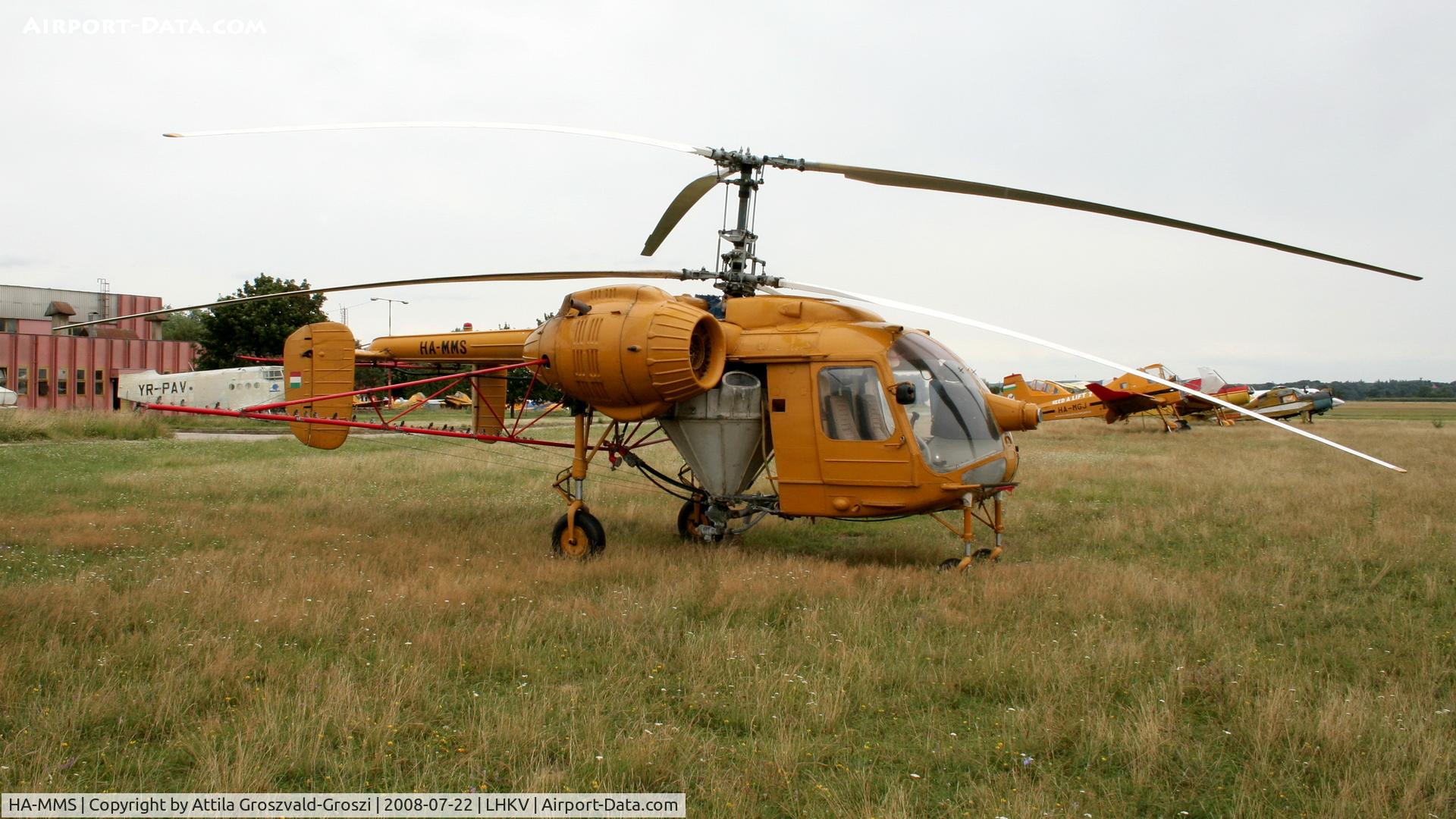 HA-MMS, 1973 Kamov Ka-26 Hoodlum C/N 7303307, Kaposújlak Airport, Hungary