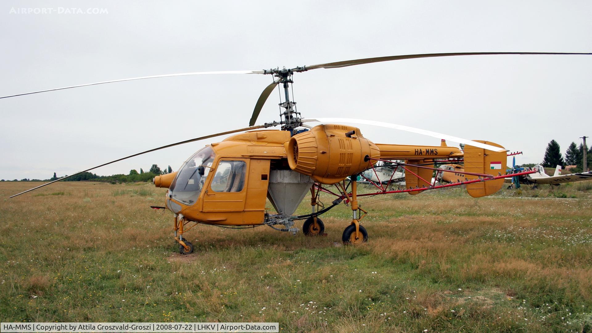 HA-MMS, 1973 Kamov Ka-26 Hoodlum C/N 7303307, Kaposújlak Airport, Hungary