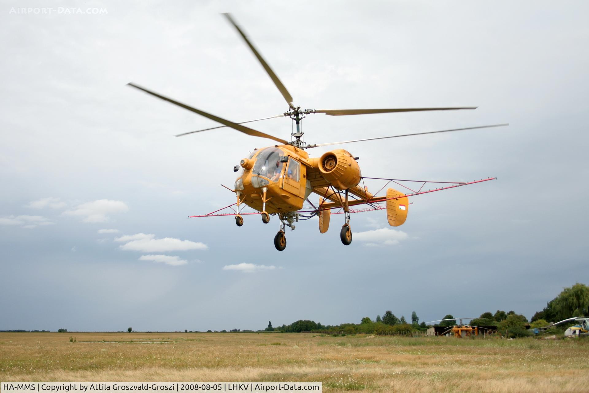 HA-MMS, 1973 Kamov Ka-26 Hoodlum C/N 7303307, Kaposújlak Airport, Hungary - Periodic maintenance test flight after repair