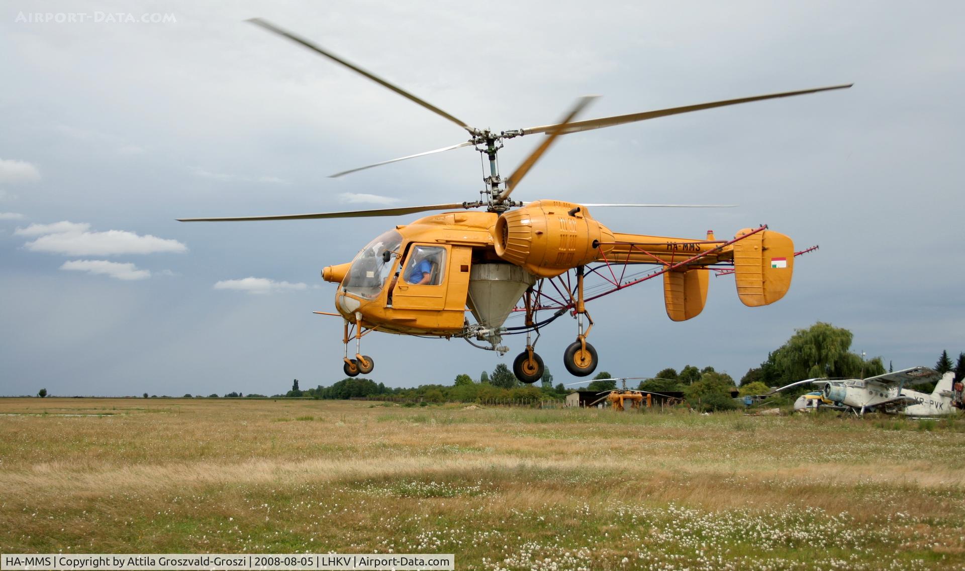 HA-MMS, 1973 Kamov Ka-26 Hoodlum C/N 7303307, Kaposújlak Airport, Hungary - Periodic maintenance test flight after repair