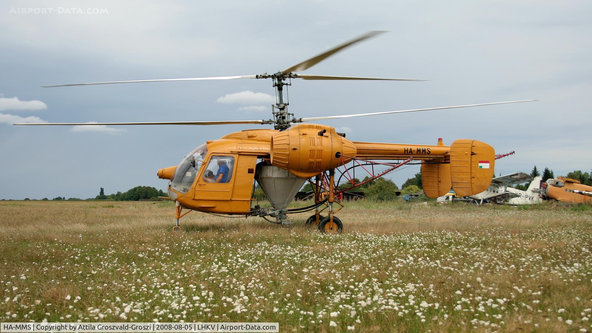 HA-MMS, 1973 Kamov Ka-26 Hoodlum C/N 7303307, Kaposújlak Airport, Hungary - Periodic maintenance test flight after repair