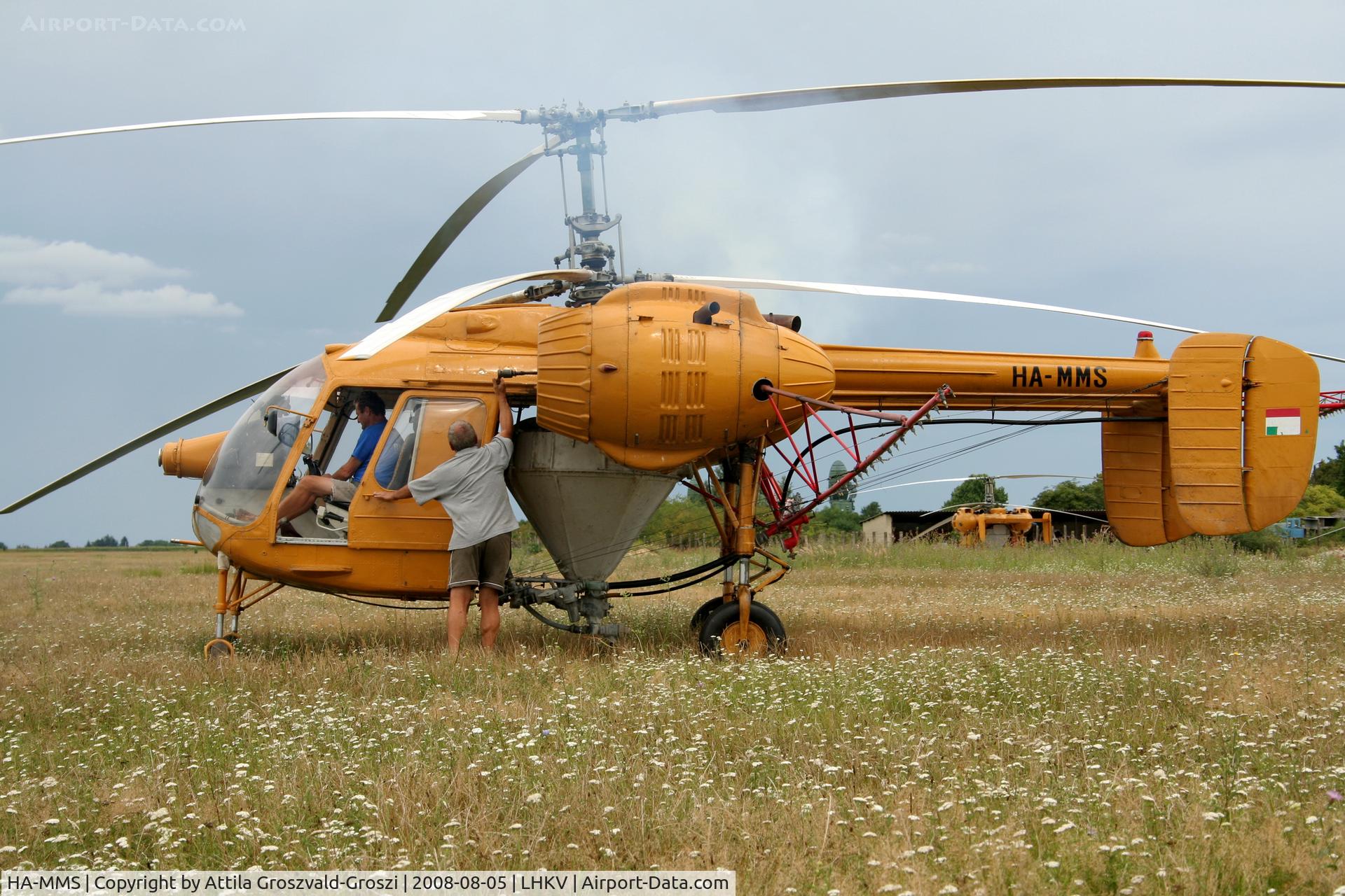 HA-MMS, 1973 Kamov Ka-26 Hoodlum C/N 7303307, Kaposújlak Airport, Hungary - Periodic maintenance test flight after repair