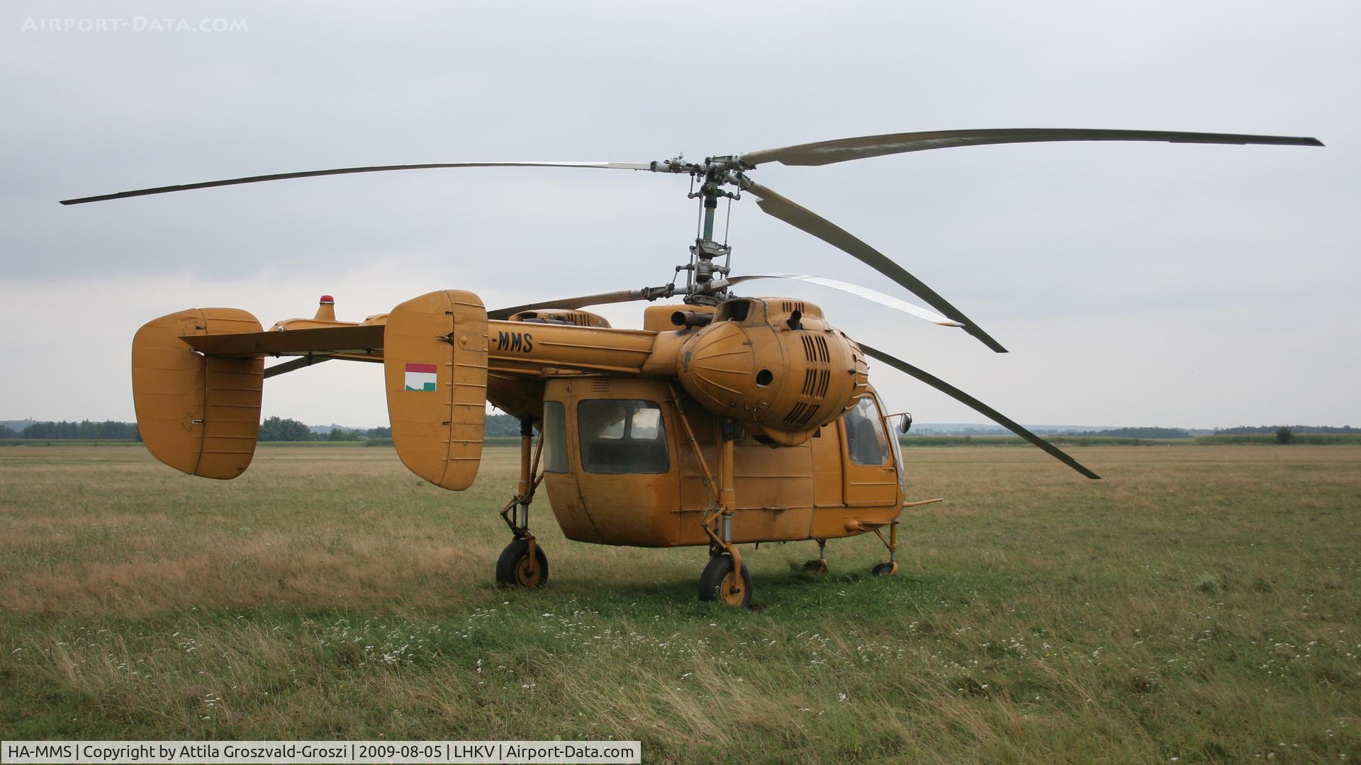 HA-MMS, 1973 Kamov Ka-26 Hoodlum C/N 7303307, Kaposújlak Airport, Hungary - Passenger cabin equipped