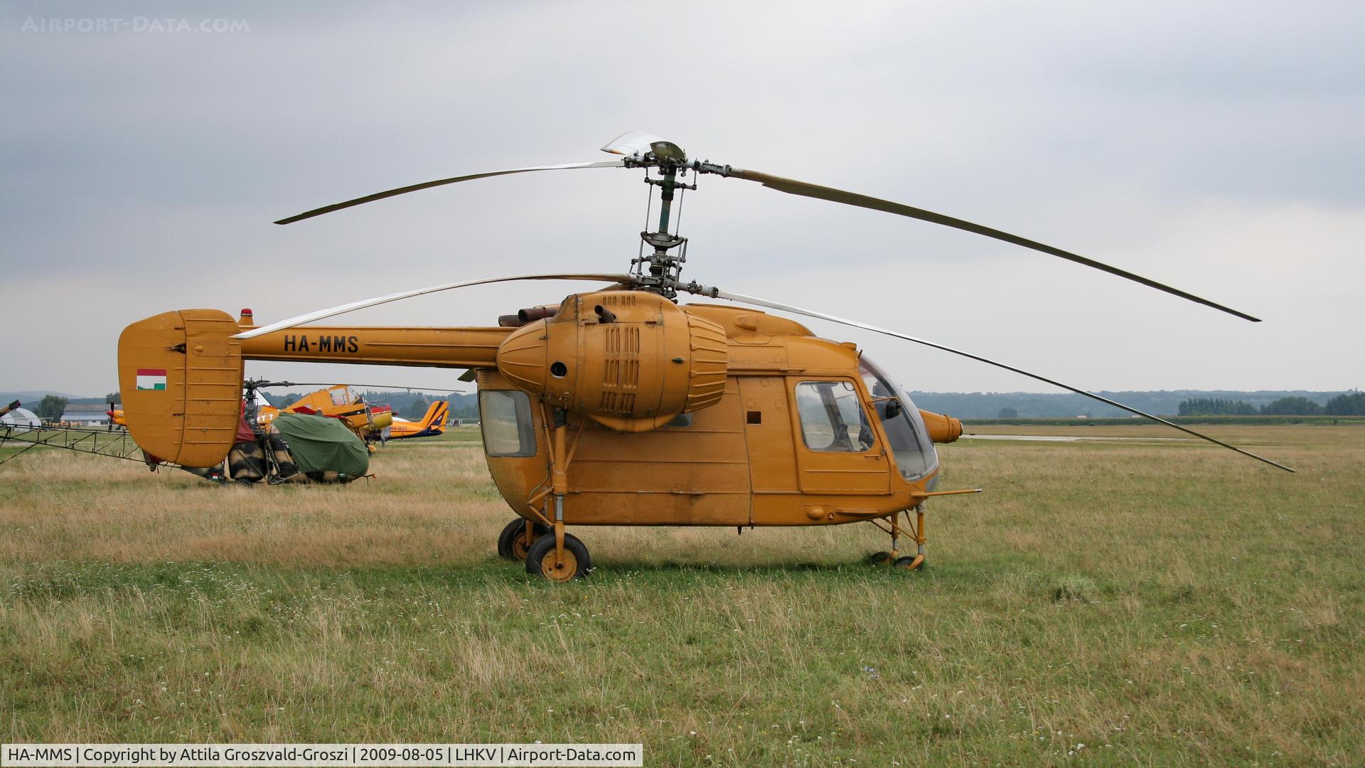HA-MMS, 1973 Kamov Ka-26 Hoodlum C/N 7303307, Kaposújlak Airport, Hungary - Passenger cabin equipped