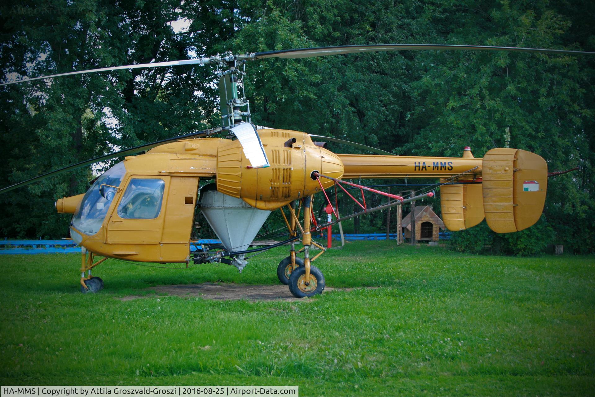 HA-MMS, 1973 Kamov Ka-26 Hoodlum C/N 7303307, Kadarkút Airfield, Hungary
