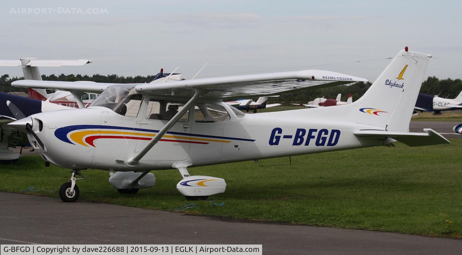 G-BFGD, 1977 Reims F172N Skyhawk C/N 1545, G BFGD at Blackbushe