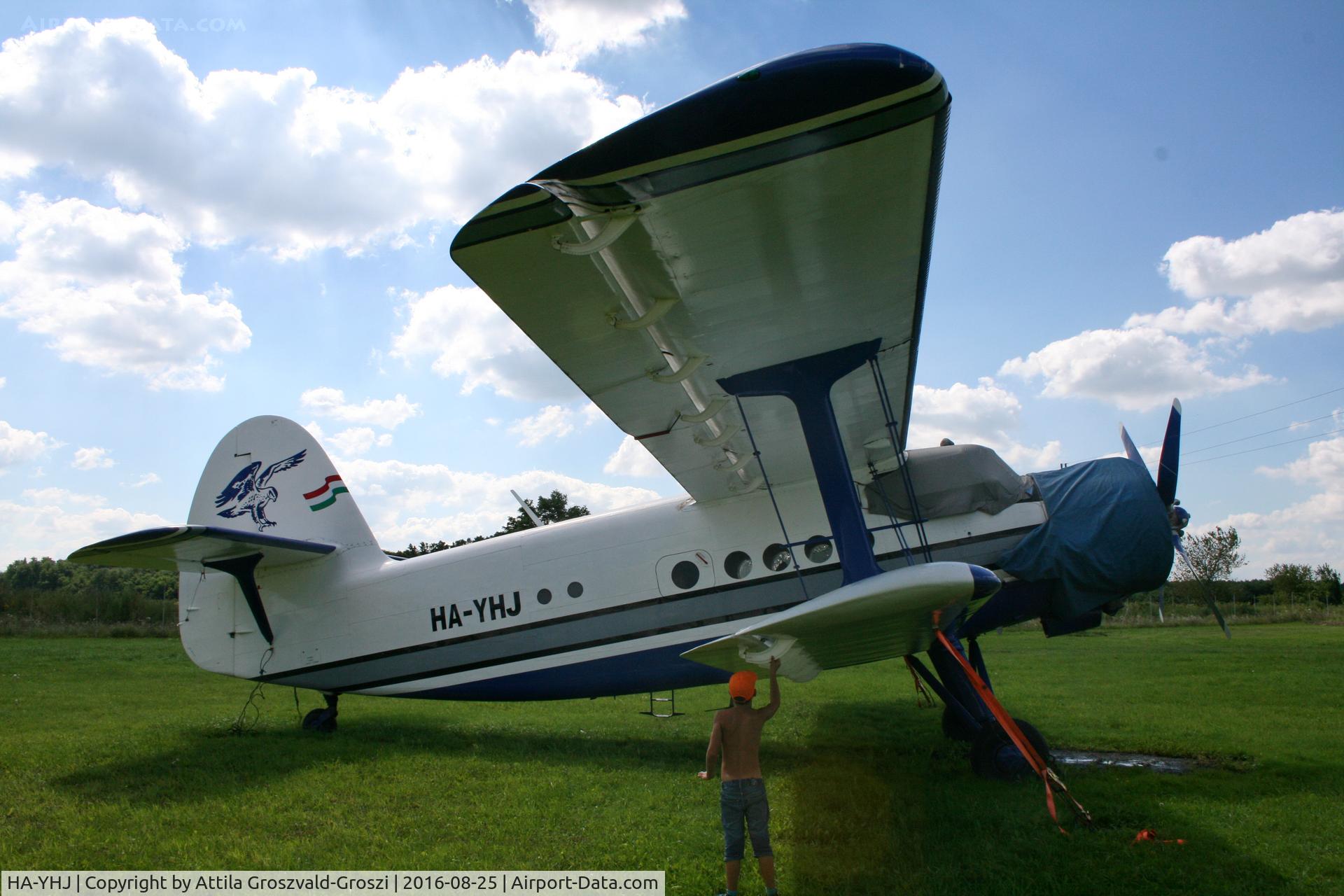 HA-YHJ, PZL-Mielec An-2TP C/N 1G238-53, Kadarkút Airfield, Hungary