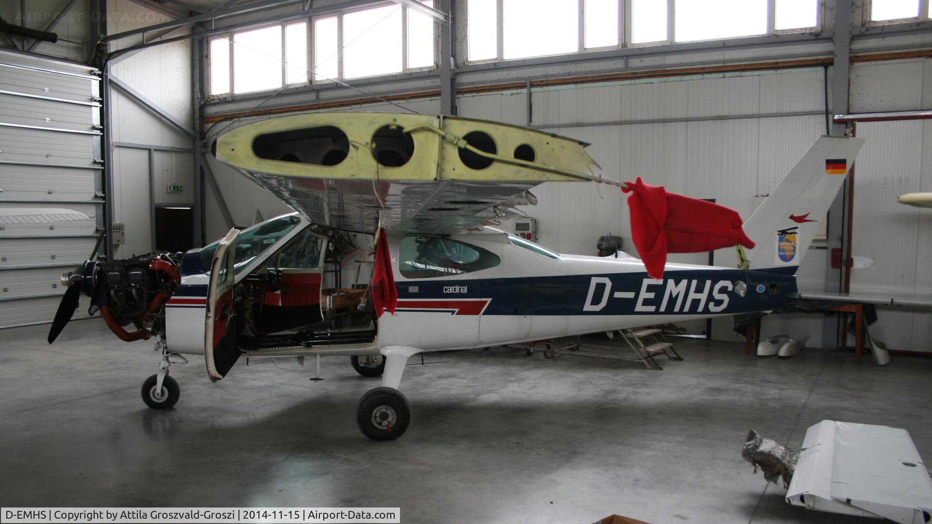 D-EMHS, Cessna 177B Cardinal C/N 17701687, Kadarkút Airfield, Hungary