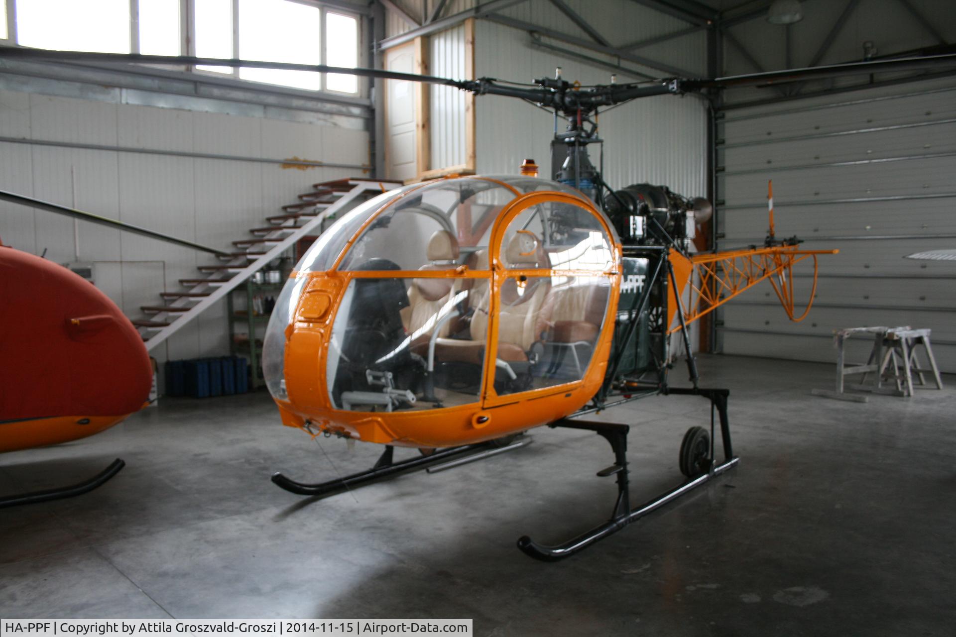 HA-PPF, 1969 Sud Aviation SA-318C Alouette II AST C/N 2108, Kadarkút Airfield, Hungary