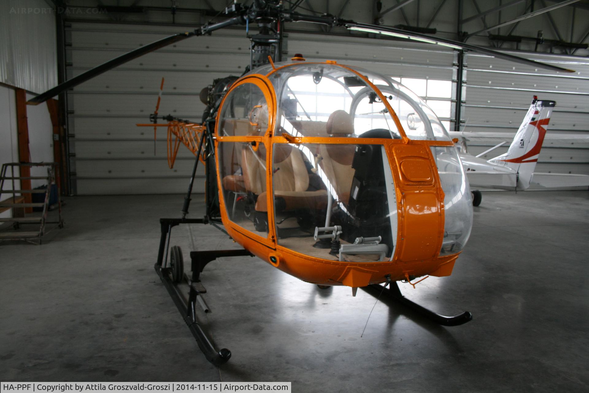 HA-PPF, 1969 Sud Aviation SA-318C Alouette II AST C/N 2108, Kadarkút Airfield, Hungary