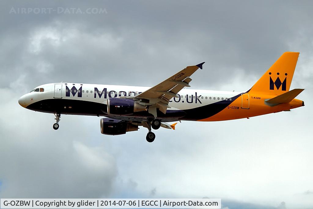 G-OZBW, 2001 Airbus A320-214 C/N 1571, Finals Rwy 24