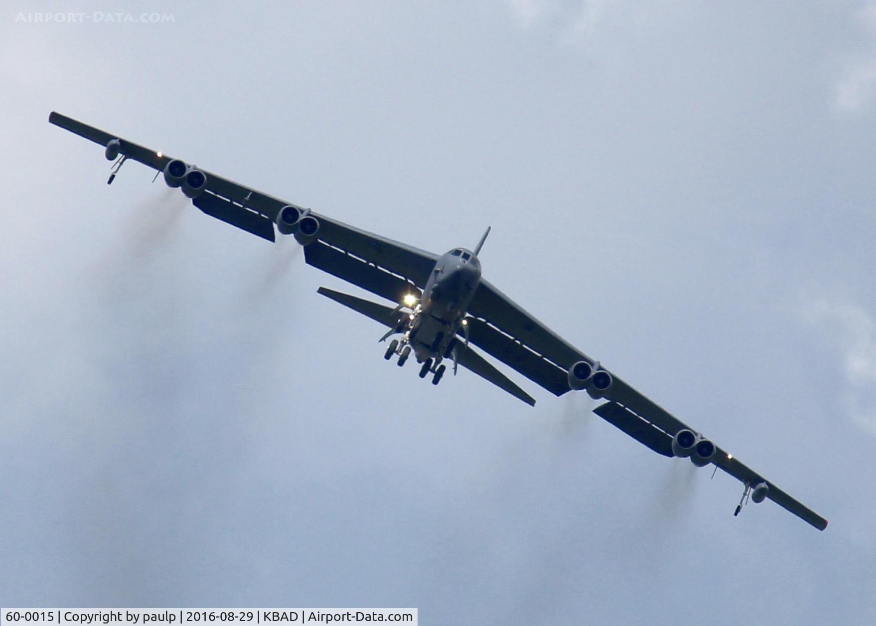 60-0015, 1960 Boeing B-52H Stratofortress C/N 464380, At Barksdale Air Force Base.
